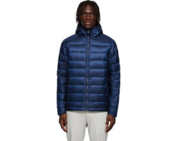 Quartz Co. Manteau léger en duvet à capuchon Lawrence - Ajustée et Droite - Homme