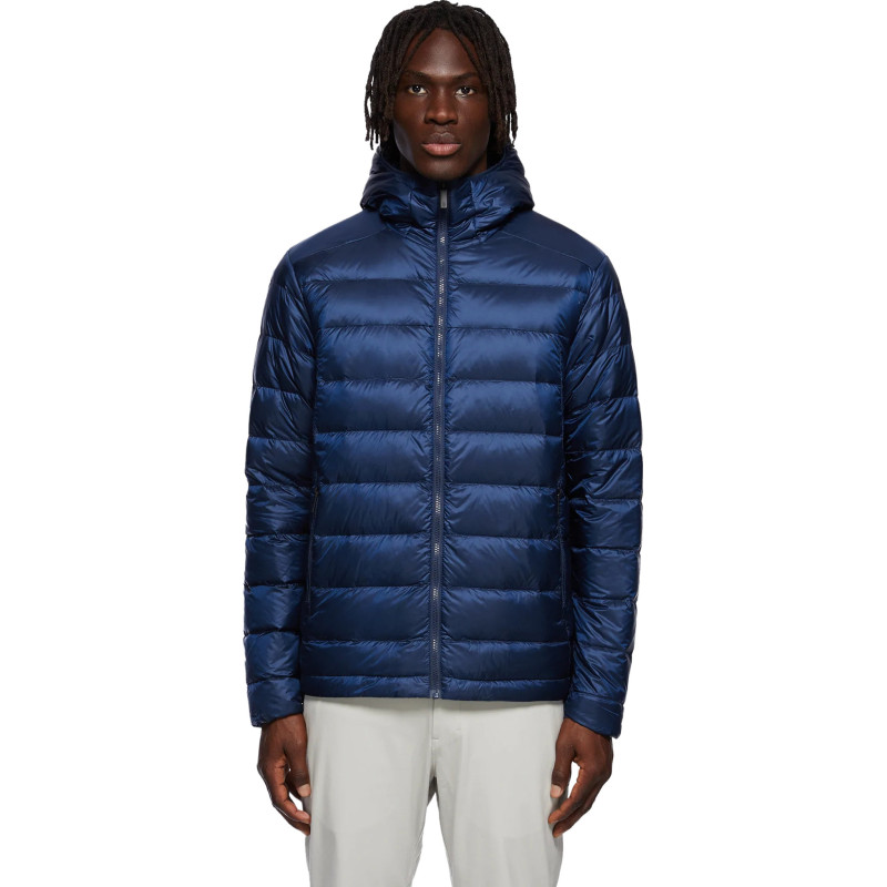 Quartz Co. Manteau léger en duvet à capuchon Lawrence - Ajustée et Droite - Homme