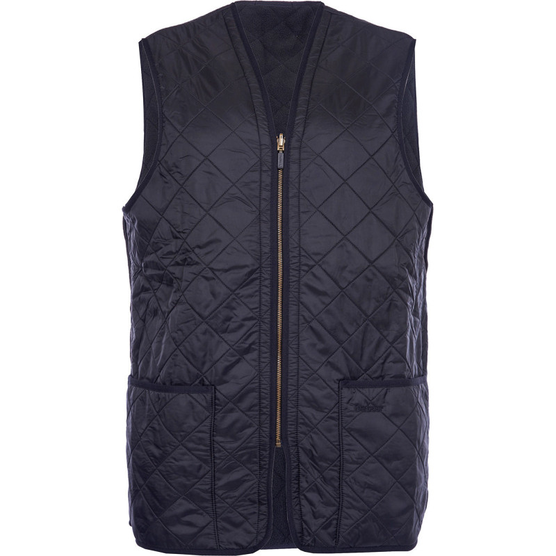 Quilted fleece jacket - Men