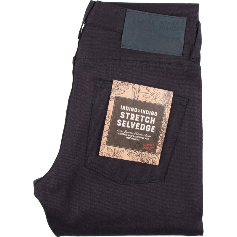 Super Guy Jeans - Indigo / Indigo Stretch Selvedge - Men's