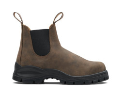 Blundstone 2239 - Bottes Semelle crantée brun rustique - Unisexe