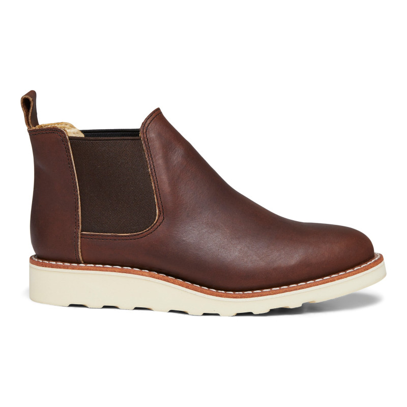 Red Wing Shoes Bottillon court en cuir à harnachement Classic Chelsea - Femme