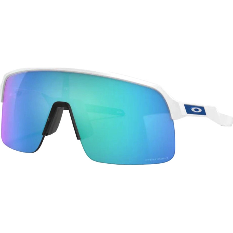 Oakley Lunettes de soleil Sutro Lite - Matte White - Lentilles Prizm Sapphire - Unisexe