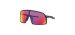 Oakley Lunettes de soleil Sutro S - Matte Black - Lentilles Prizm Road - Homme