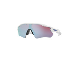 Oakley Lunettes de soleil Radar EV Path - Polished White - Lentille Prizm Snow Sapphire Iridium