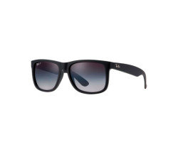 Ray-Ban Justin Classic - Monture Black - Lentille polarisée dégradée Grey