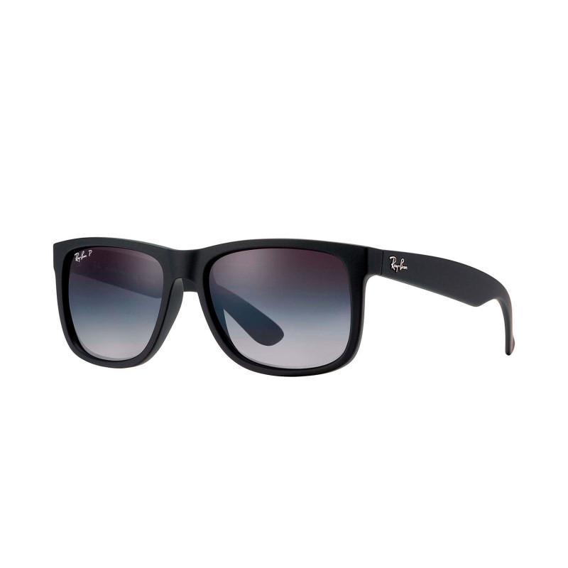 Ray-Ban Justin Classic - Monture Black - Lentille polarisée dégradée Grey