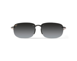 Ho'okipa sunglasses - Shiny black frame - Neutral gray polarized lenses