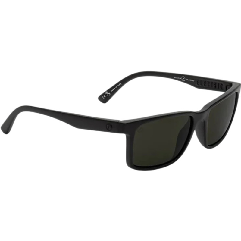 Electric Lunettes de soleil Jack Robinson Satellite - Matte Black - Verres Grey Polarized - Homme