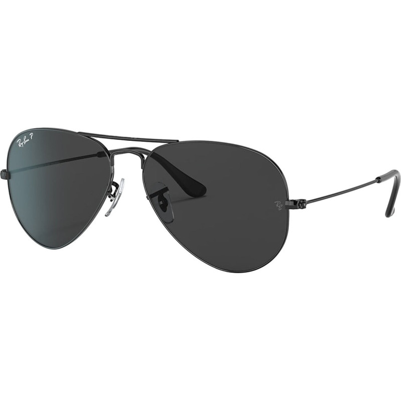 Ray-Ban Lunettes de soleil Aviator Total Black