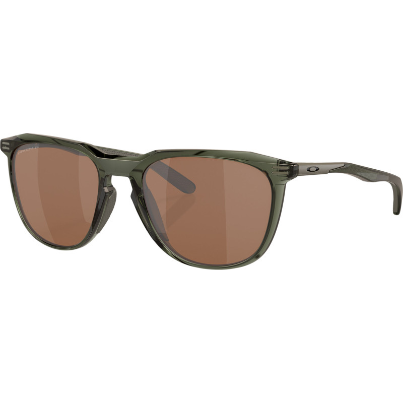 Oakley Lunettes de soleil Thurso - Matte Olive Ink - Lentilles polarisées Prizm Tungsten Iridium