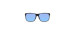 Red Sands Sunglasses - Matte Black Frame - Hawaii Blue Polarized Lenses