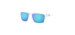 Oakley Lunettes de soleil Sylas - Polished Clear - Lentilles Prizm Sapphire Iridium - Homme