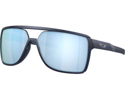 Castel Sunglasses - Matte Translucent Blue - Prizm Deep Water Polarized Lenses