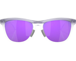 Frogskins Hybrid Sunglasses - Matte Lilac/Prizm Clear - Prizm Purple Lens