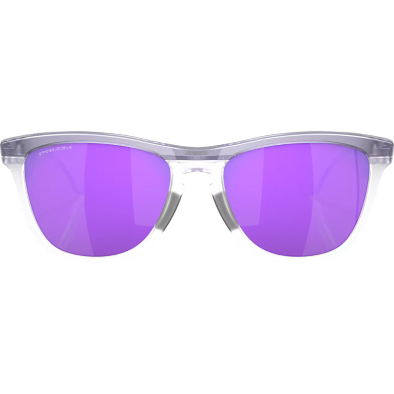 Frogskins Hybrid Sunglasses - Matte Lilac/Prizm Clear - Prizm Purple Lens