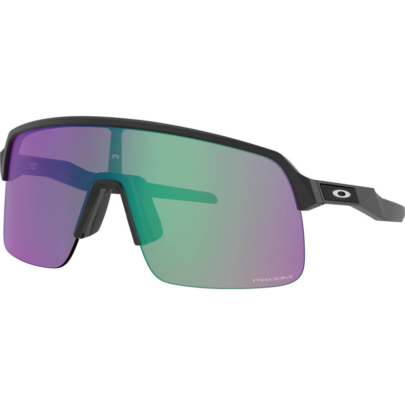 Oakley Lunettes de soleil Sutro Lite - Matte Black - Lentille Prizm Road Jade - Homme