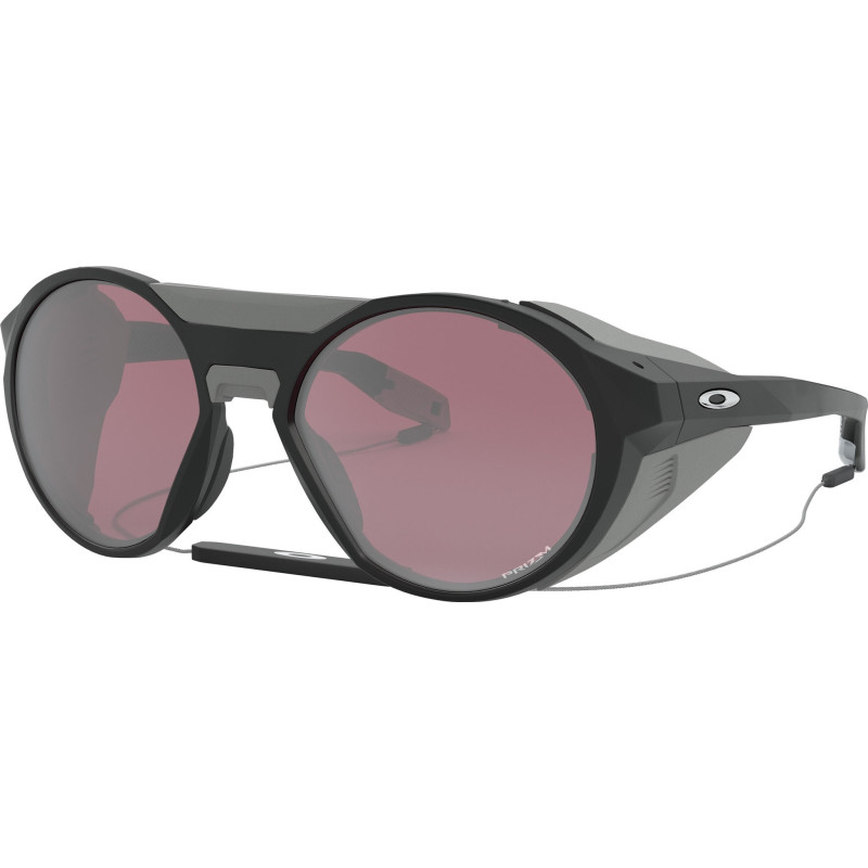 Oakley Lunettes de soleil Clifden - Matte Black - Lentilles Prizm Snow Black Iridium - Unisexe