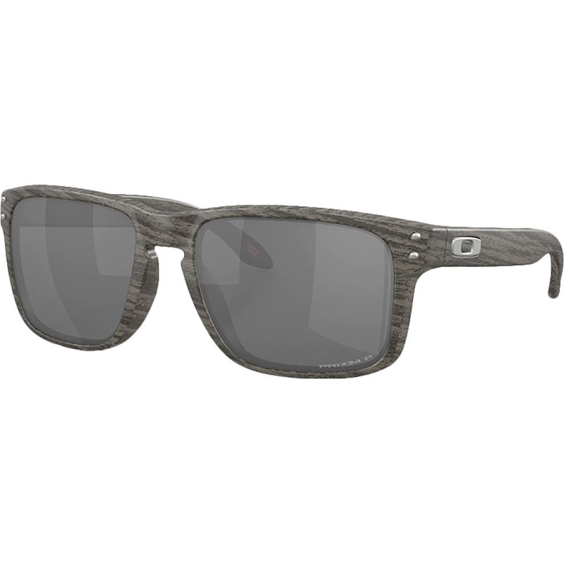 Holbrook Sunglasses - Woodgrain - Black Iridium Polarized Lenses - Unisex