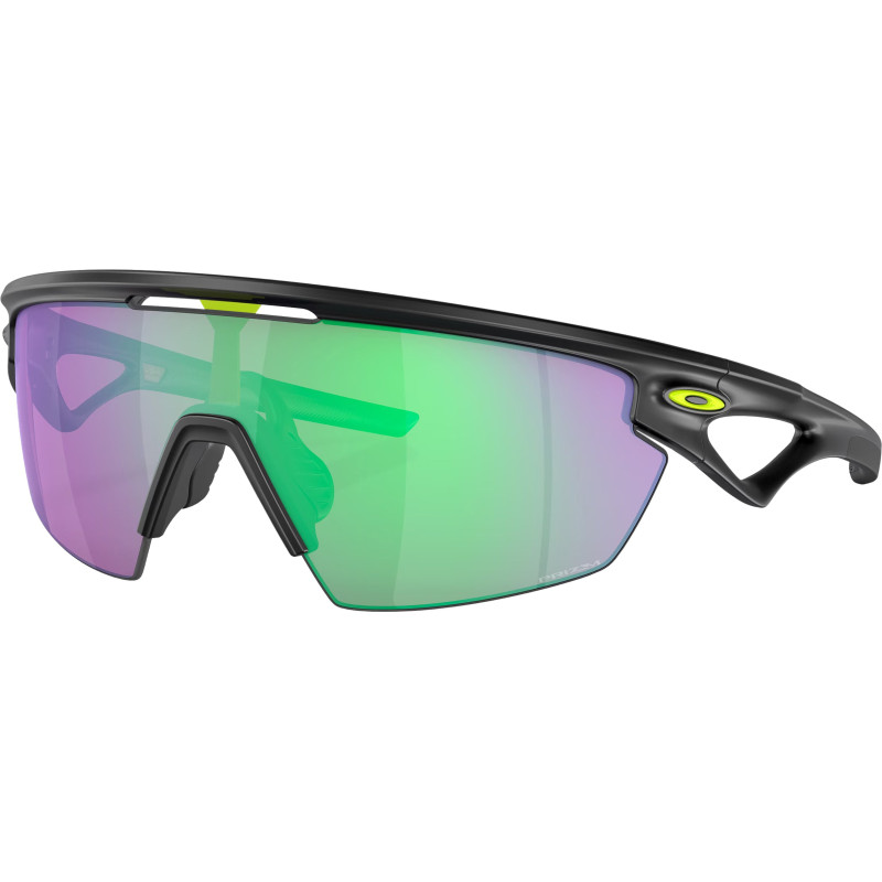 Oakley Lunettes de soleil Sphaera - Matte Black Ink - Lentilles Prizm Road Jade - Unisexe