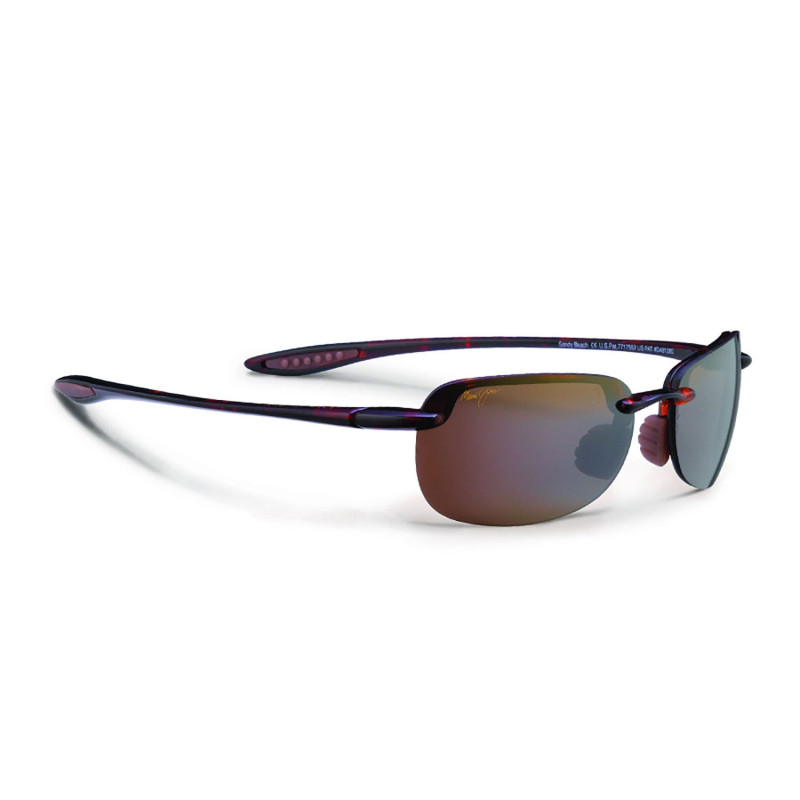 Maui Jim Sandy Beach - Monture Écaille de Tortue Foncée - Lentille Polarisée HCL Bronze