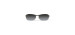 Makaha sunglasses - Shiny black frame - Neutral gray polarized lenses