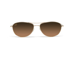 Baby Beach Sunglasses - Gold Frame - HCL Bronze Polarized Lenses