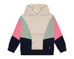 Colorblocked Fleece Hooded Sweatshirt - Big Kids