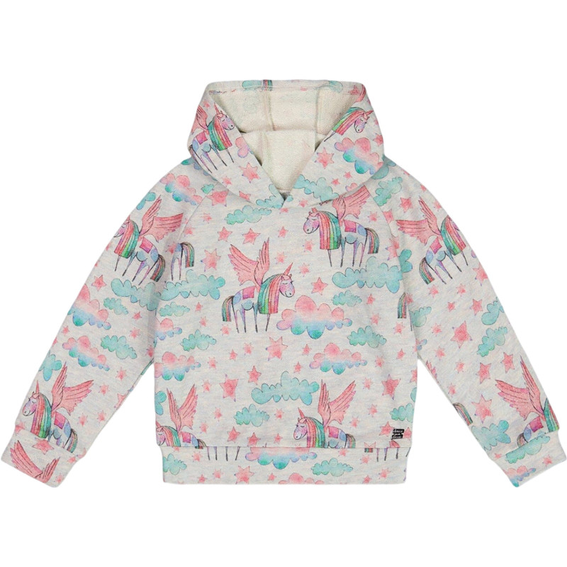 Shiny Printed Fleece Hoodie - Big Kids