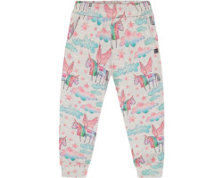 Deux par Deux Pantalon de jogging en molleton brillant - Grand enfant