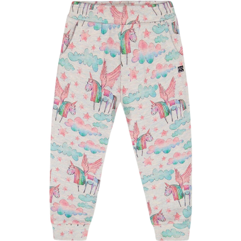 Deux par Deux Pantalon de jogging en molleton brillant - Grand enfant