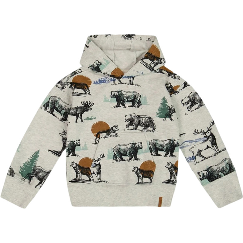 Printed fleece sweater - Little boy