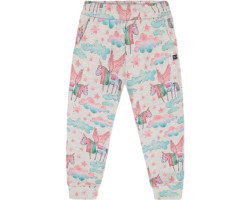 Deux par Deux Pantalon de jogging en molleton brillant - Petit enfant