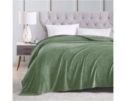 Blanket 80x88 Plush GreenN