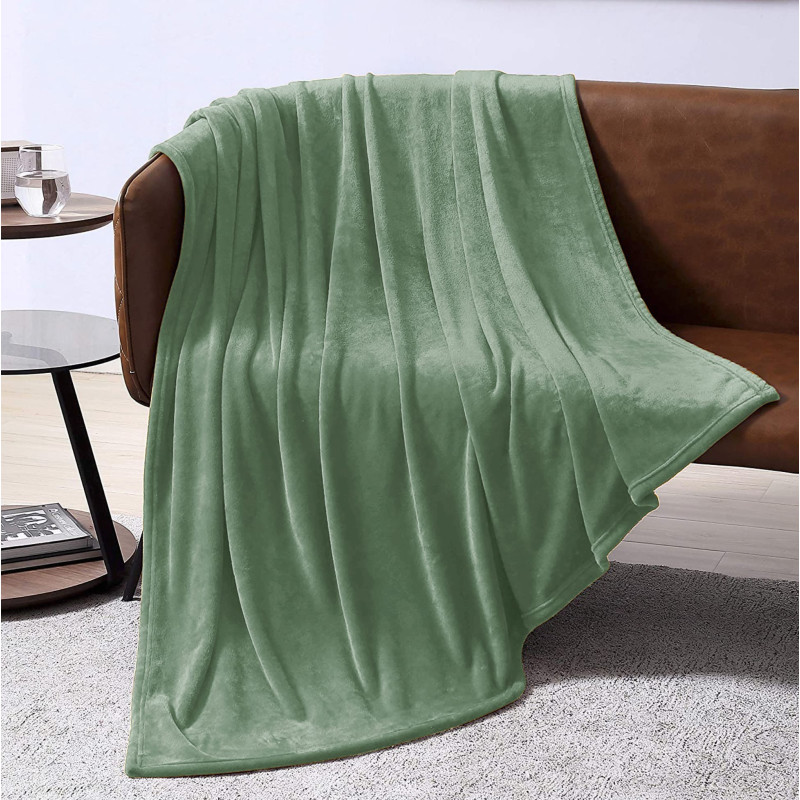 Blanket 60X80 Plush GreenN