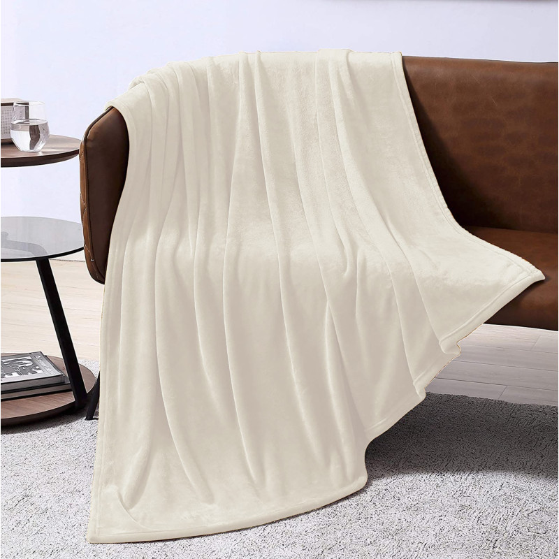 Blanket 60X80 Plush Cream