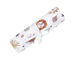 Perlimpinpin Couverture Mousseline - Lions