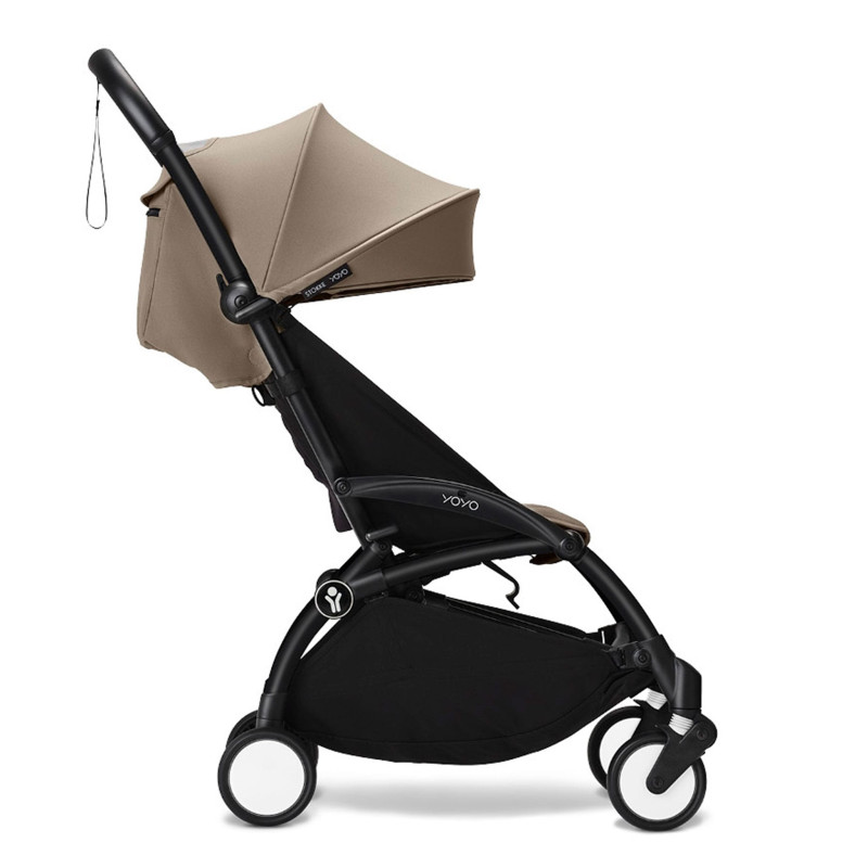 YOYO3 Complete Stroller - Black / Taupe