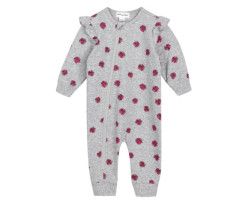 Rose Printed Jumpsuit 3-24 months