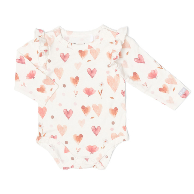 Modal Heart Onesie 1-18 months