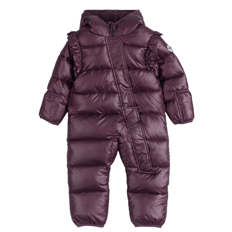 Miles Plum One-Piece Snowsuit 3-24 months