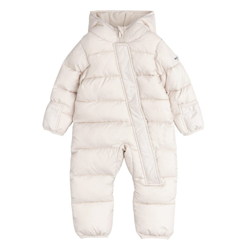 Miles One-Piece Snowsuit Ivory 3-24 months