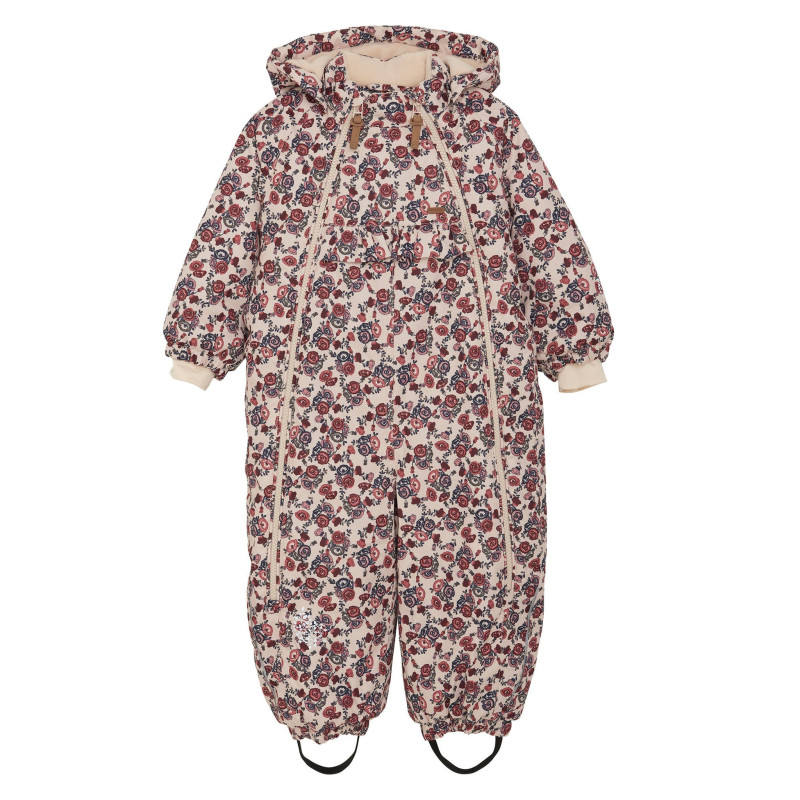 Flower Print Snowsuit 9-24 months