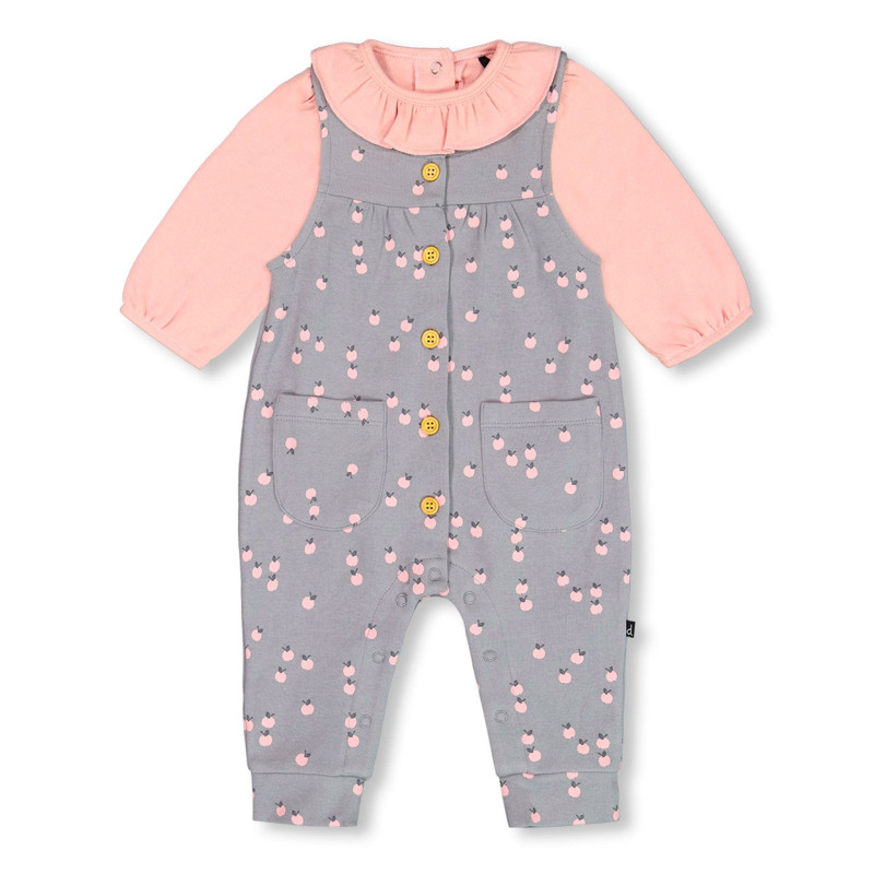 Apple Overalls Set 6-24 months