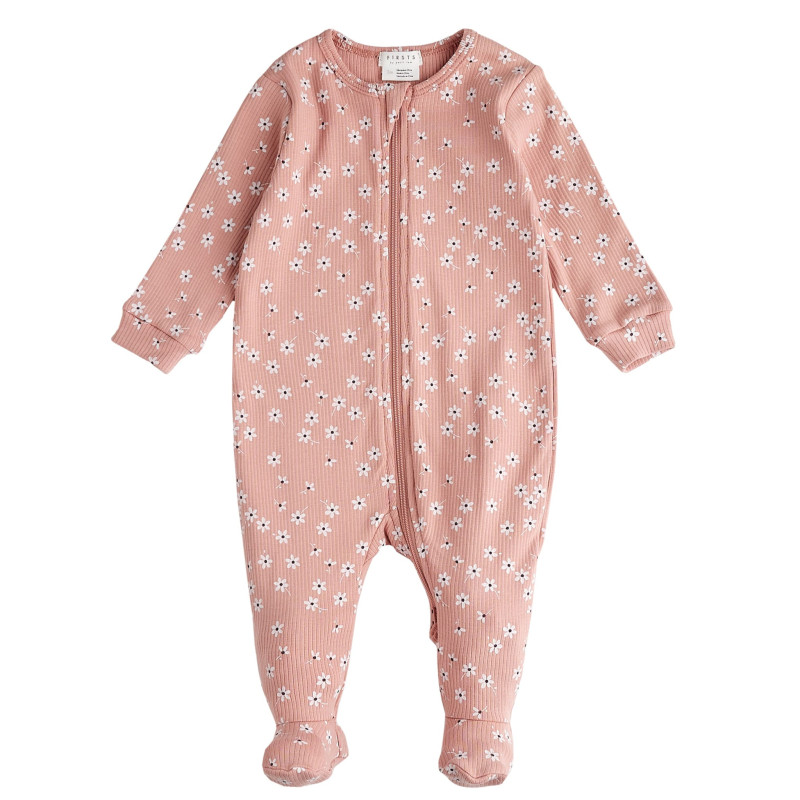 Firsts par Petit Lem Pyjama Jardin Framboises 0-12mois