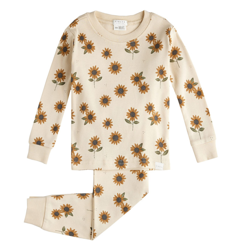 Sunflower Pajamas 12-24 months