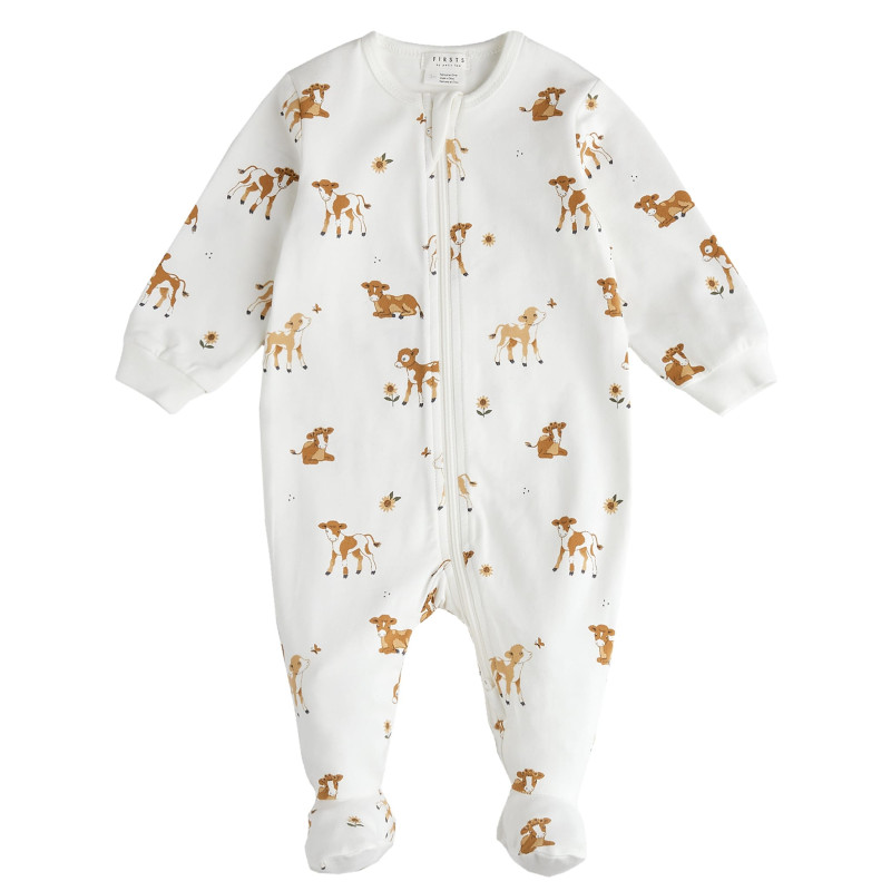 Sunflower Calf Pajamas 0-12 months