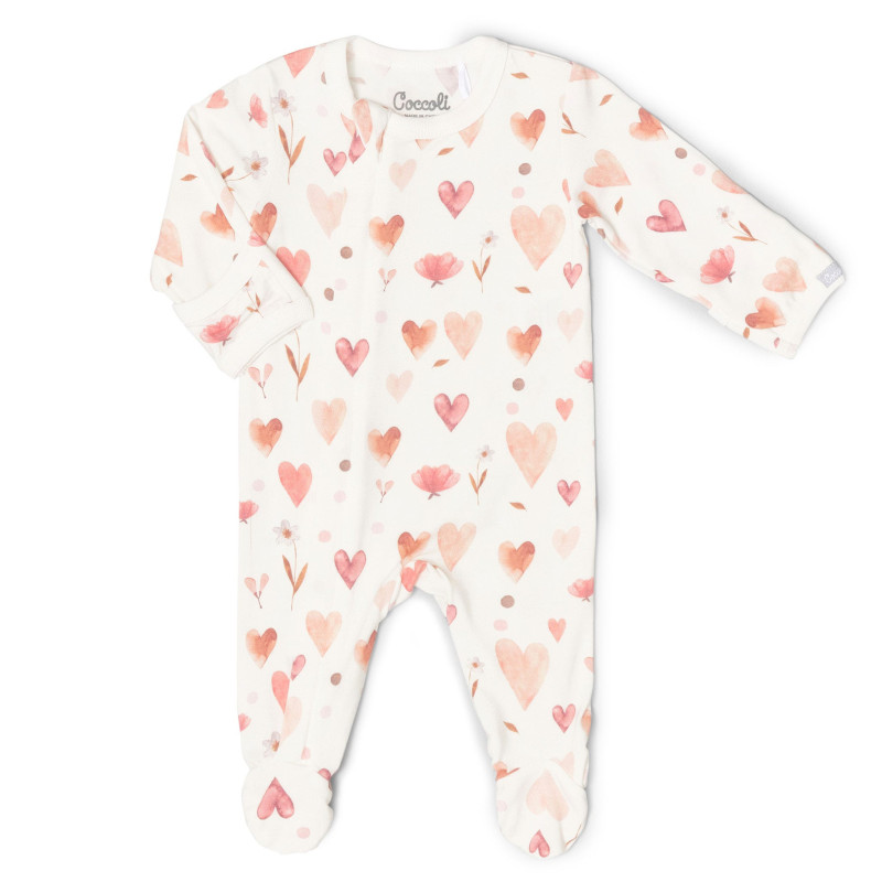 Coccoli Pyjama Modal Coeur 1-18mois