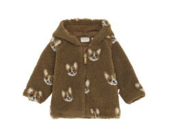 Minymo Manteau Teddy Chien...