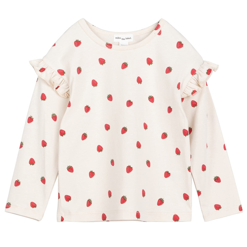 Miles T-Shirt Fraises 2-6x